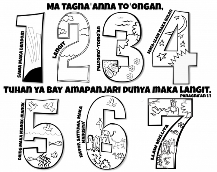 Ma tagna'anna to'ongan, Tuhan ya bay amapanjari dunya maka langit. Ma tagna'anna to'ongan, Tuhan ya bay amapanjari dunya maka langit.